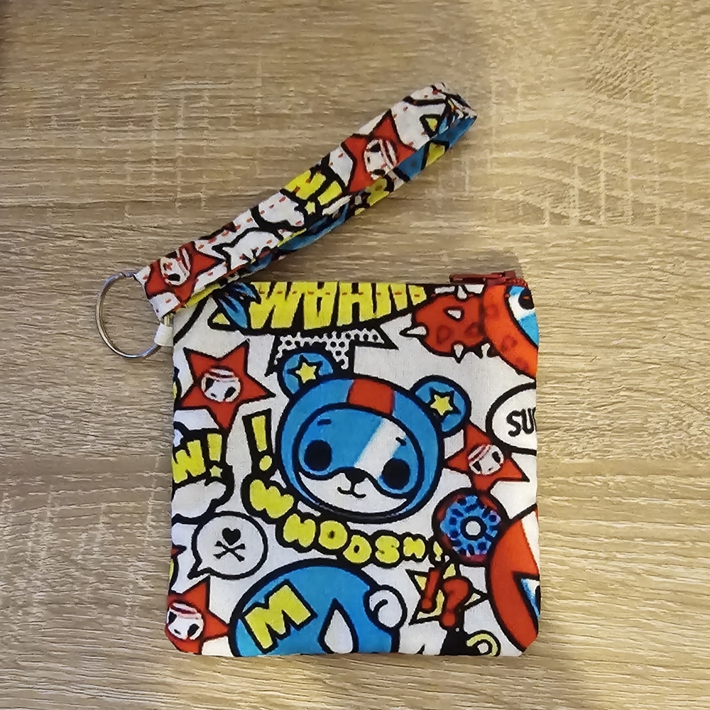 Handmade Mini Wristlet/Coin Purse